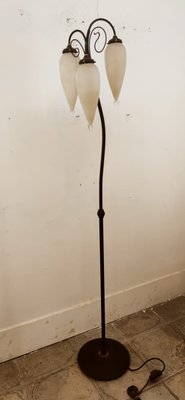 Molano Murano Glass Wrought Iron Floor Lamp-QLH-1315043