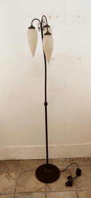 Molano Murano Glass Wrought Iron Floor Lamp-QLH-1315043