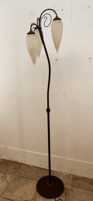 Molano Murano Glass Wrought Iron Floor Lamp-QLH-1315043