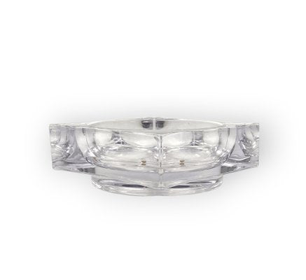 Molded Crystal Ashtray friom Sevres France, 1970s-TXN-1728929