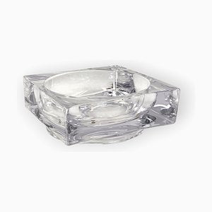 Molded Crystal Ashtray friom Sevres France, 1970s-TXN-1728929