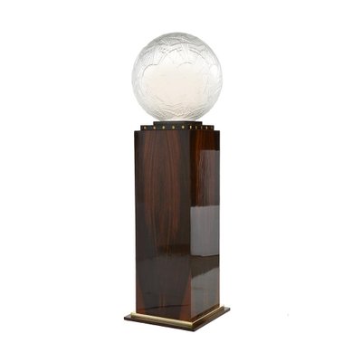 Molded Glass Ball on Tailor-Made Luminous Column from Sabino-NQ-1135403