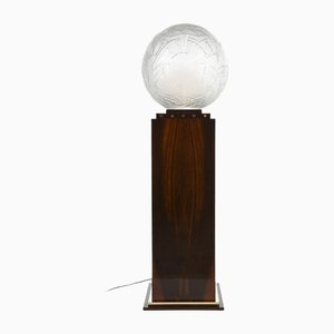 Molded Glass Ball on Tailor-Made Luminous Column from Sabino-NQ-1135403