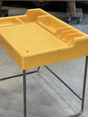 Molded Plastic Desk, 1970s-RHZ-2027816