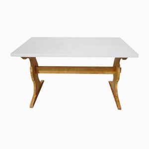 Monastery Pine Dining Table, 1980s-ABK-2017425