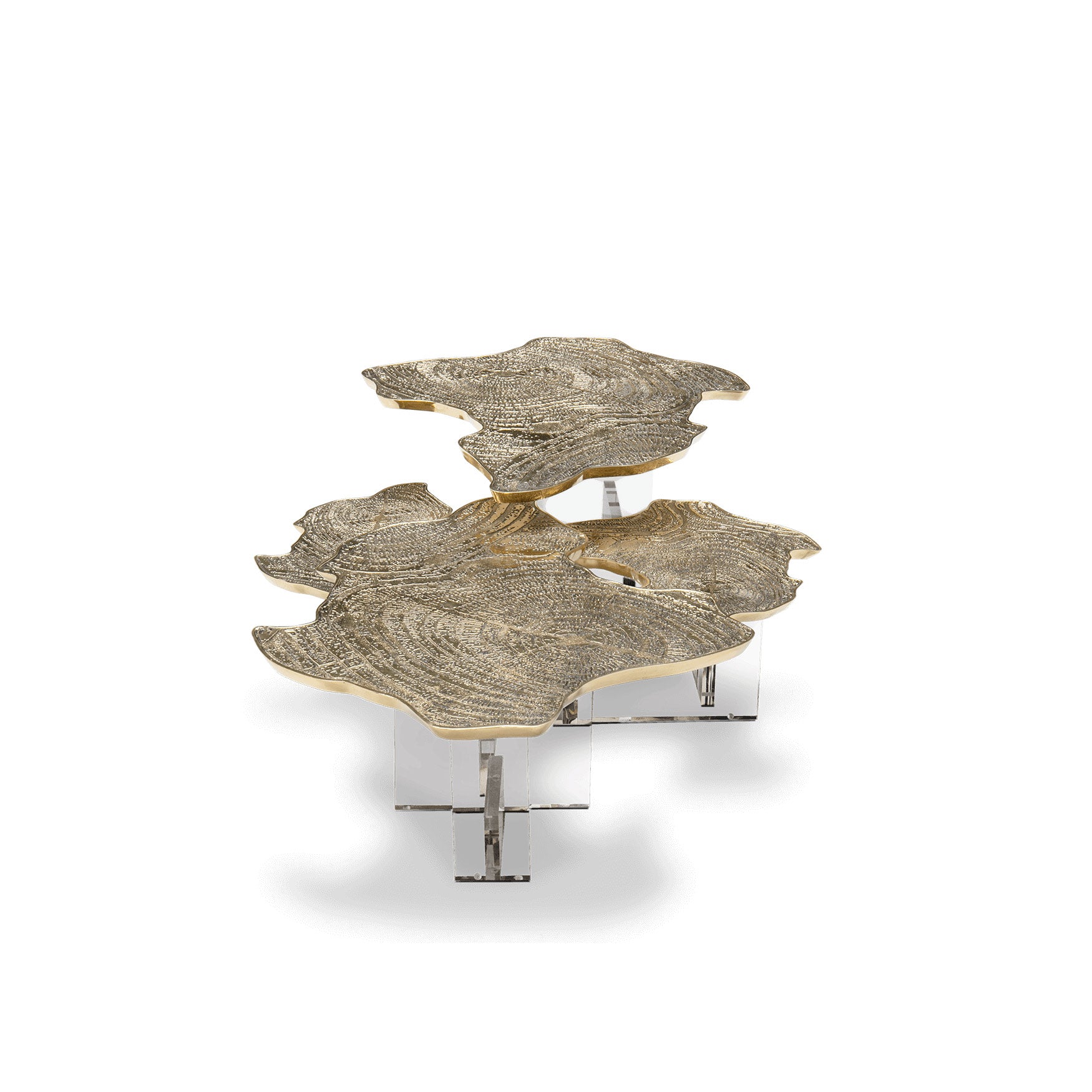 Monet - Low Metal/Wood coffee table by Boca Do Lobo #Brass