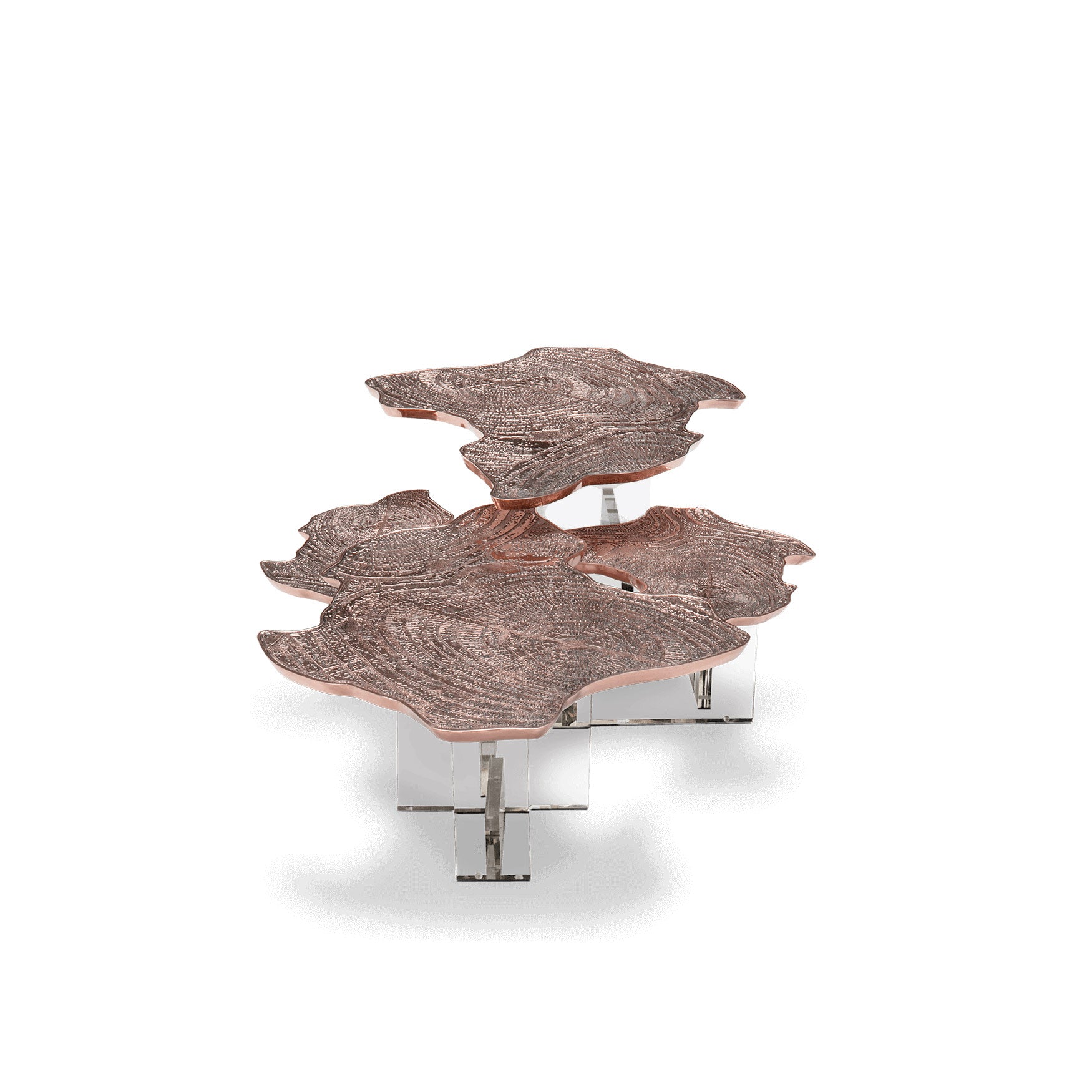 Monet - Low Metal/Wood coffee table by Boca Do Lobo #Copper