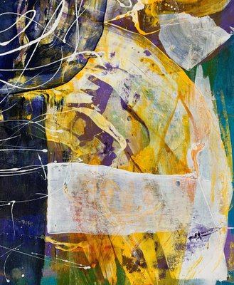 Monika Rossa, Abstraction, 2021, Oil on Canvas-XHG-1064241