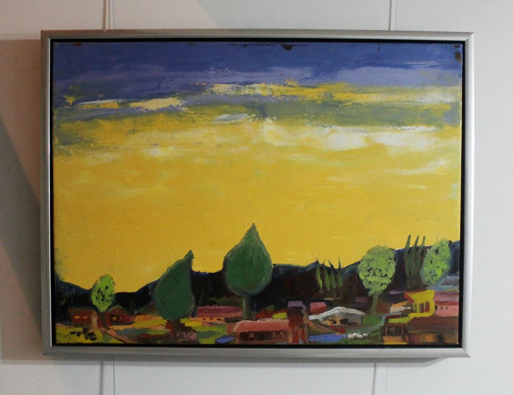 Monika Rossa, Landscape, Oil on Canvas, 2010