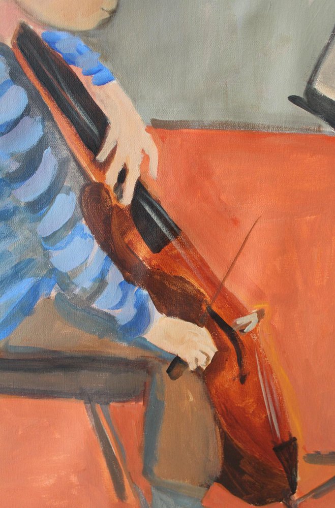 Monika Rossa, Little Cellist, 2016