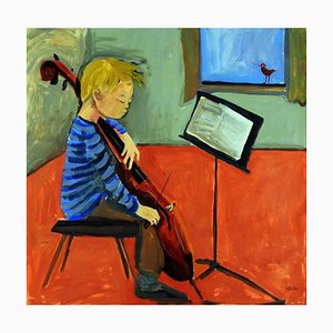 Monika Rossa, Little Cellist, 2016-XHG-927441