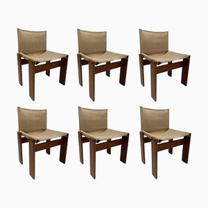 Monk Chairs attributed to Afra & Tobia Scarpa for Molten, Italy, 1974, Set of 6-KKZ-1814184