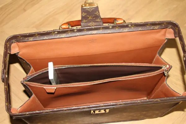 Monogram Doctors Briefcase from Louis Vuitton, 1990s-YF-1718138