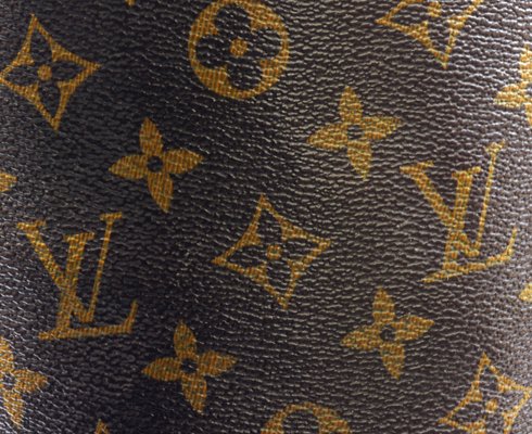 Monogram Leather Office Paper Basket from Louis Vuitton, 1990s-VHF-2016017