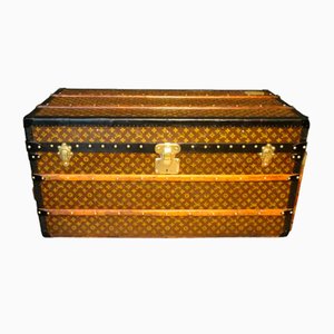 Monogrammed Steam Trunk from Louis Vuitton, 1930s-YF-1756781