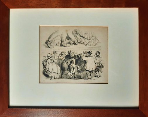 Monorganorama - Suite of 5 Original Lithographs by A. Grevin - 1858 1858-ZCI-758954