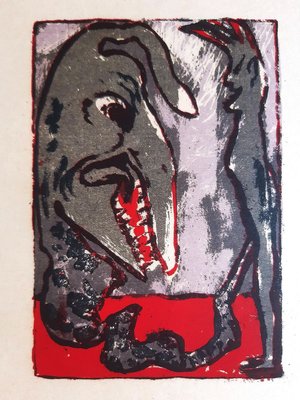 Monster - Original Lithograph by Emil Nolde - 1926 1926-ZCI-761711