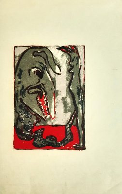 Monster - Original Lithograph by Emil Nolde - 1926 1926-ZCI-761711