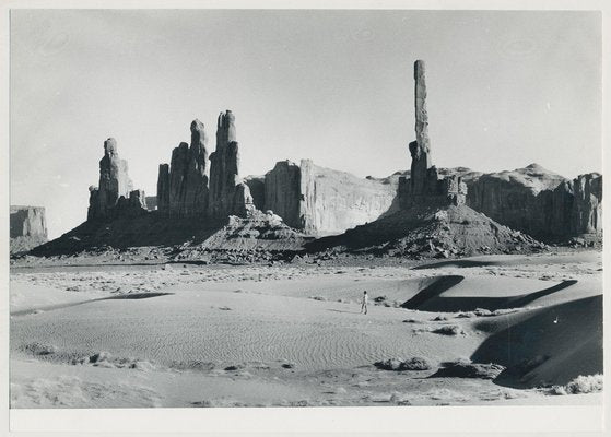 Monument Valley, Utah/Arizona, USA, 1960s, Black & White Photograph-DYV-1246169