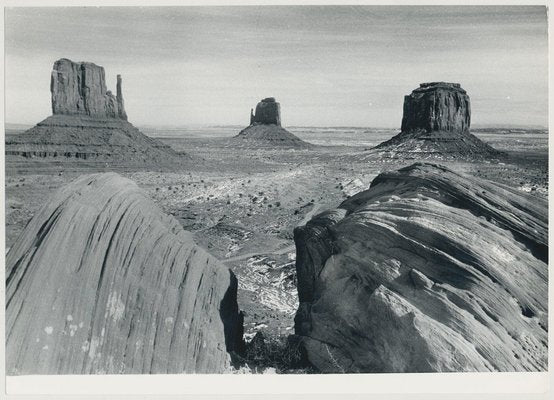 Monument Valley, Utah/Arizona, USA, 1960s, Black & White Photograph-DYV-1246166