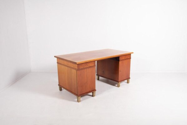 Monumental Danish Modern Executive Desk, 1950s-KMC-900683