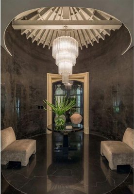 Monumental Italian Murano Glass Tronchi Chandelier, 1990s-MBH-1717709