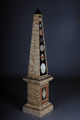 Monumental Marble Obelisks, Set of 2-FLW-1402325