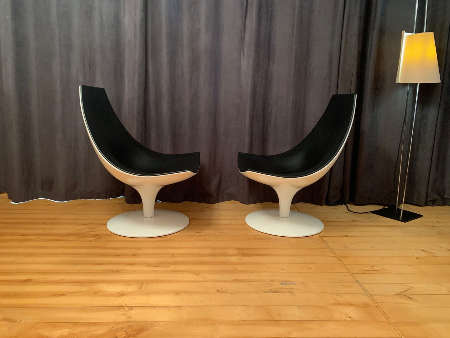 Moon Armchairs by Pietro Arosio for Tacchini, 2000s, Set of 2