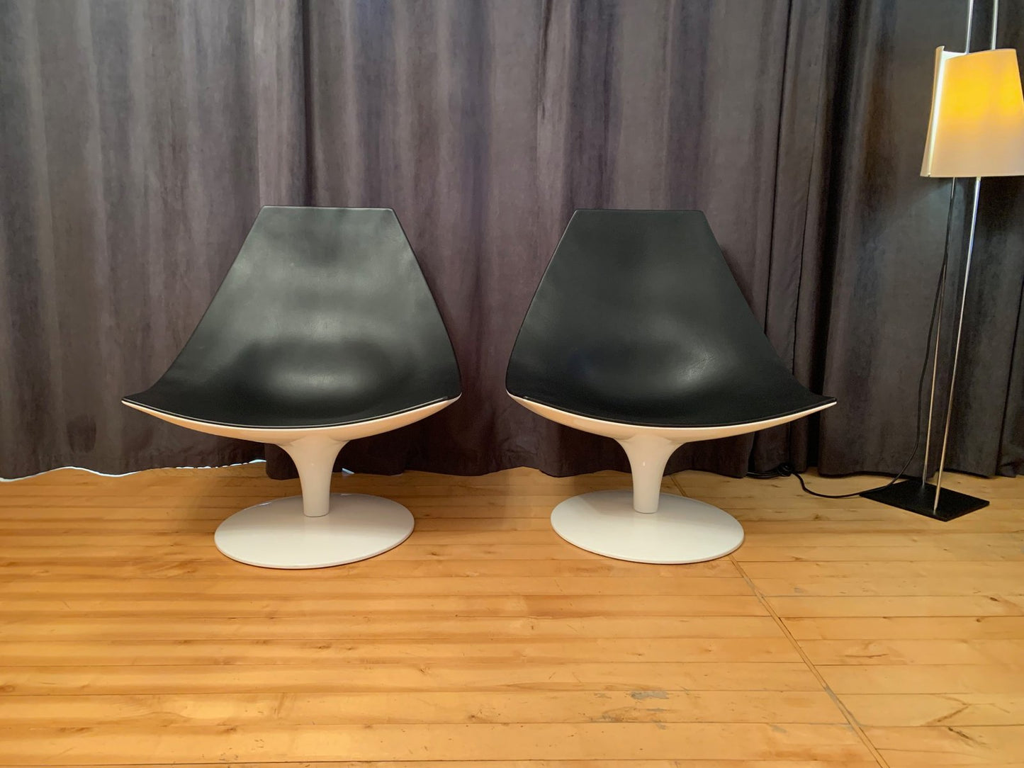 Moon Armchairs by Pietro Arosio for Tacchini, 2000s, Set of 2