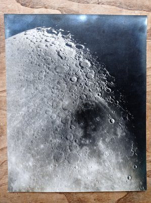 Moon, Original Silver Gelatin Print, 1970s-NRC-1422956