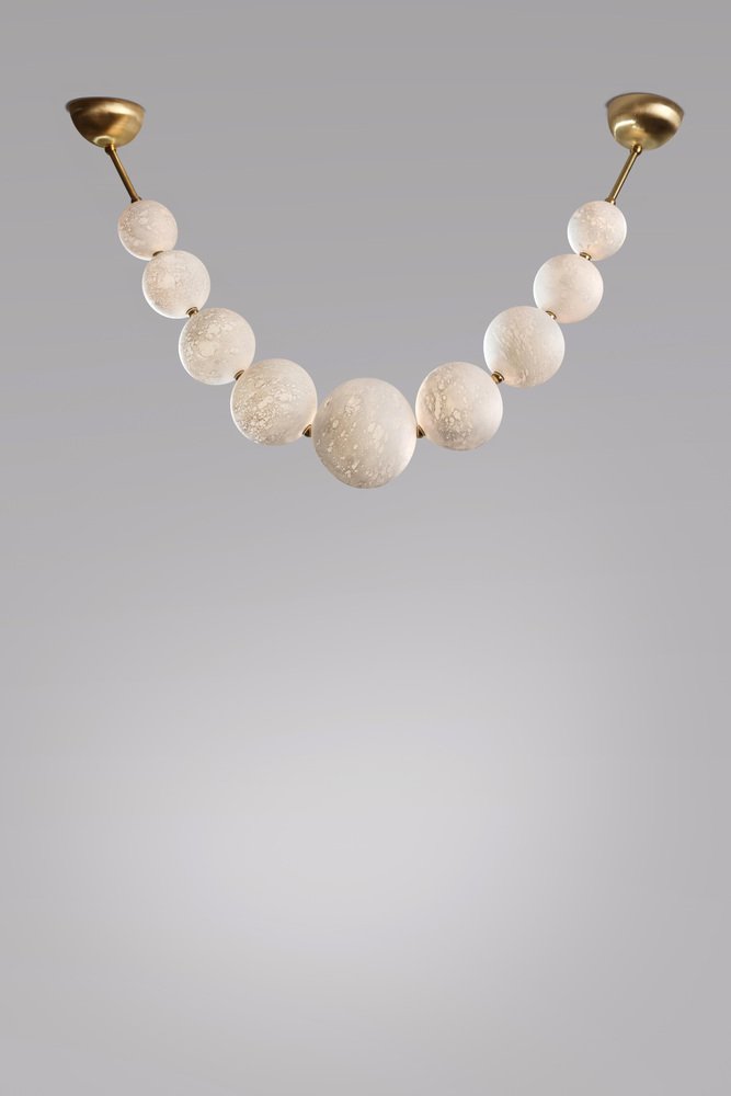 Moon Pendant Ensemble by Ludovic Clément D’armont