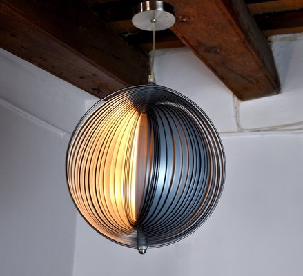 Moon Pendant Lamp, France, 1980s-EJE-960659