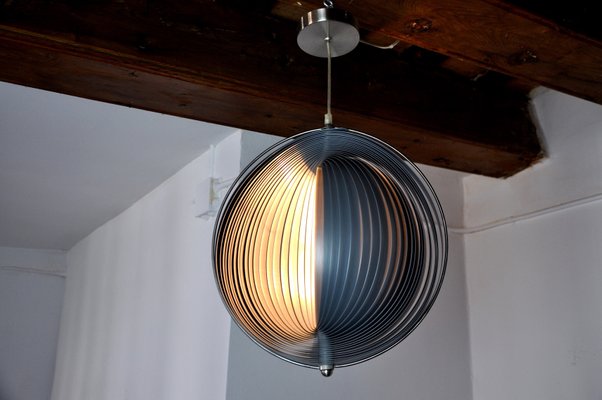 Moon Pendant Lamp, France, 1980s-EJE-960659