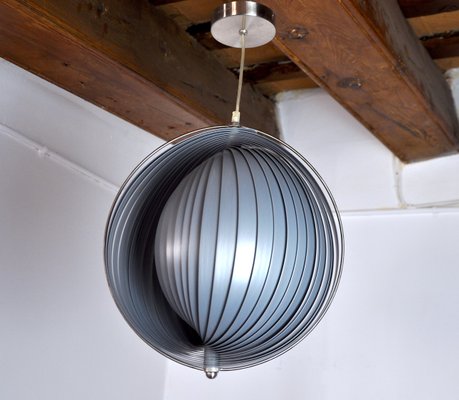 Moon Pendant Lamp, France, 1980s-EJE-960659