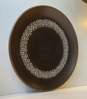 Moon Surface Glazed Centerpiece Bowl by Frederik Ravnild, 1960s-LCR-1273681