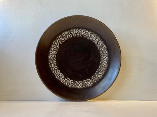 Moon Surface Glazed Centerpiece Bowl by Frederik Ravnild, 1960s-LCR-1273681