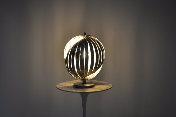 Moon Table Lamp attributed to Henri Mathieu, 1970s-HFM-1401000