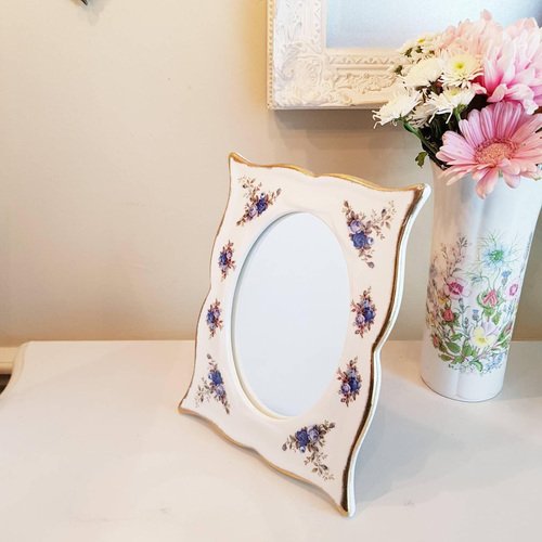 Moonlight Rose Table Free-Standing Mirror from Royal Albert