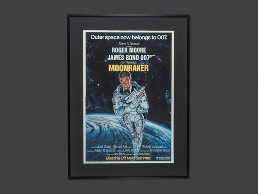 Moonraker Film Announcement Poster with Roger Moore-GPP-1185172