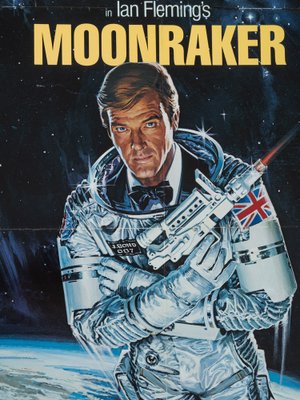 Moonraker Film Announcement Poster with Roger Moore-GPP-1185172