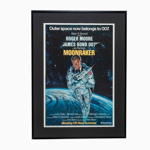 Moonraker Film Announcement Poster with Roger Moore-GPP-1185172