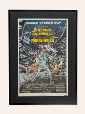 Moonraker Movie Poster with Roger Moore-GPP-1185148