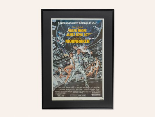 Moonraker Movie Poster with Roger Moore-GPP-1185148