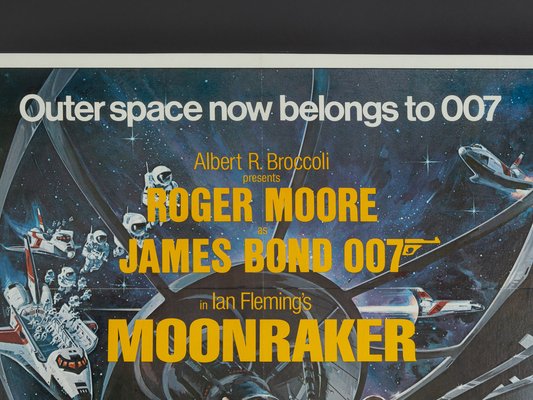 Moonraker Movie Poster with Roger Moore-GPP-1185148