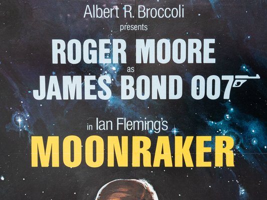 Moonraker, Roger Moore, Movie Poster-GPP-1124512