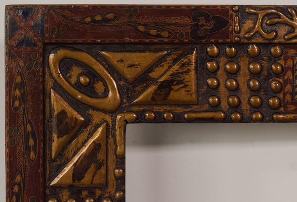 Moorish Influenced Wood Frame-AOI-1310709