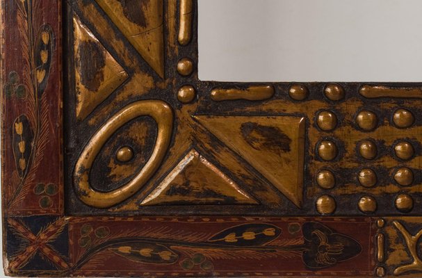 Moorish Influenced Wood Frame-AOI-1310709