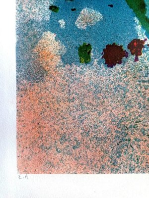 Mordecai Ardon, Abstract Composition, 1970s, Lithograph-NRC-1396884