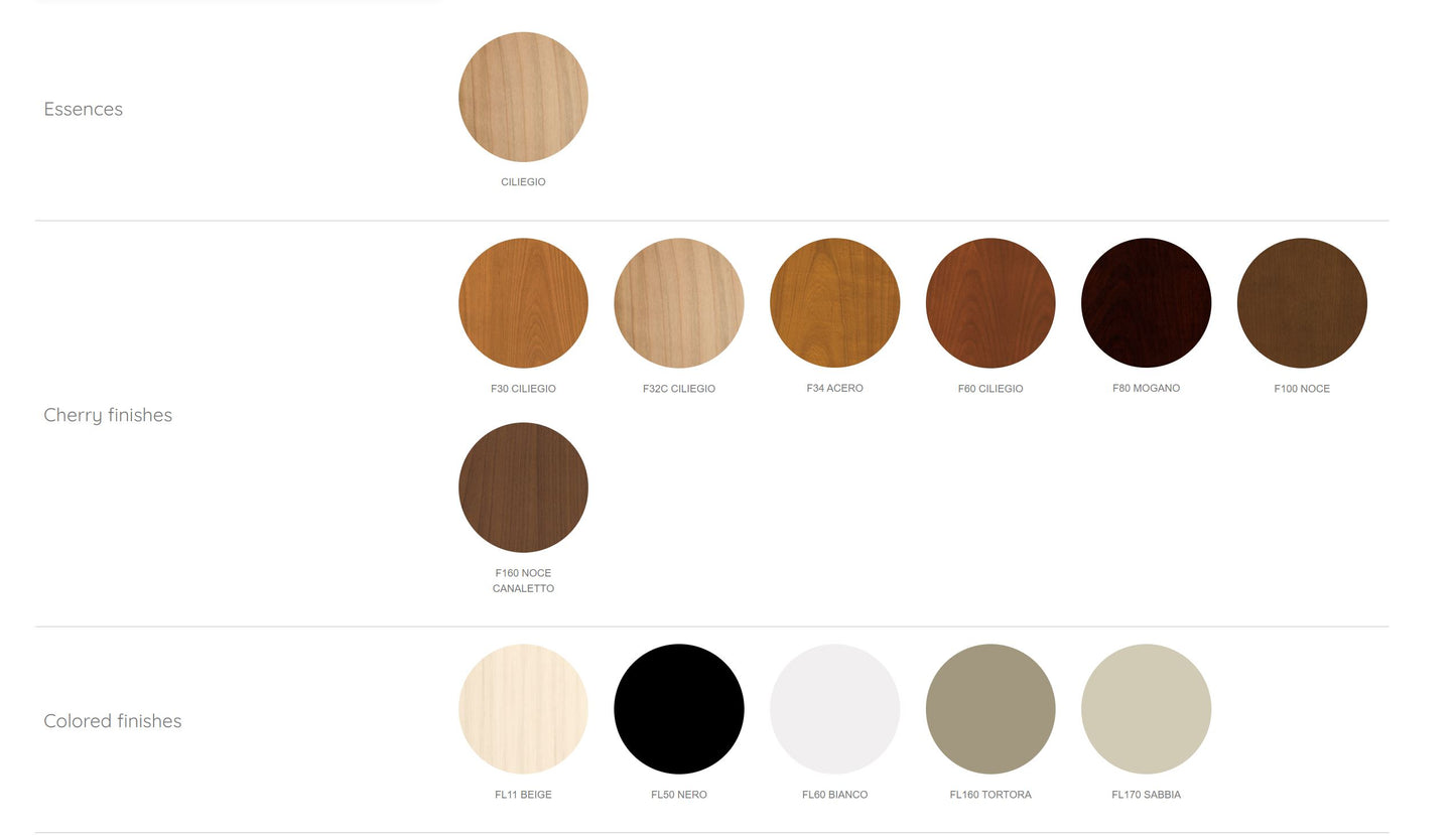 DIRETTORIO ART. FS3010186 - Sectional modular cherry wood bookcase