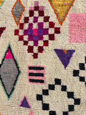 Moroccan Bold Pink Berber Rug-QJU-2019760